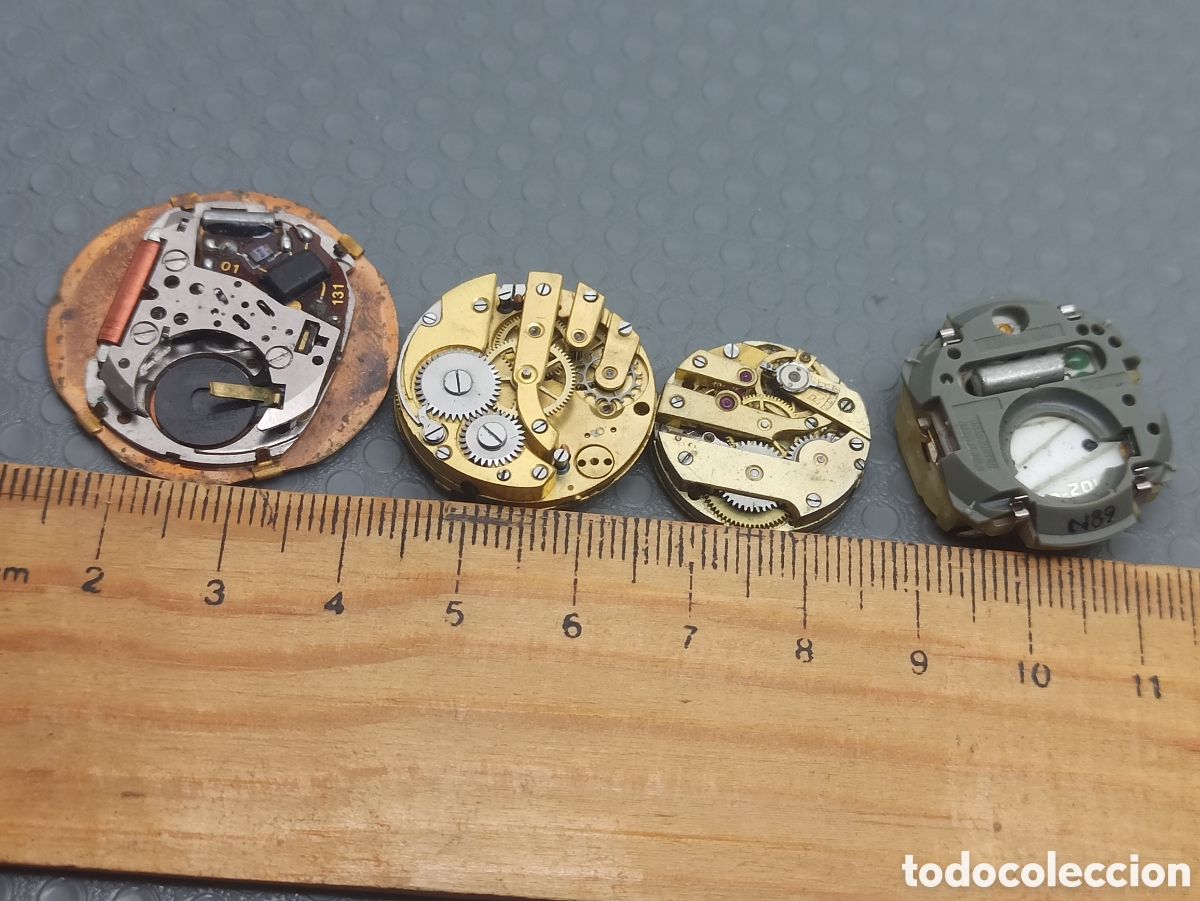Recambios de relojes: Lote de 4 mecanismos para piezas - Foto 11