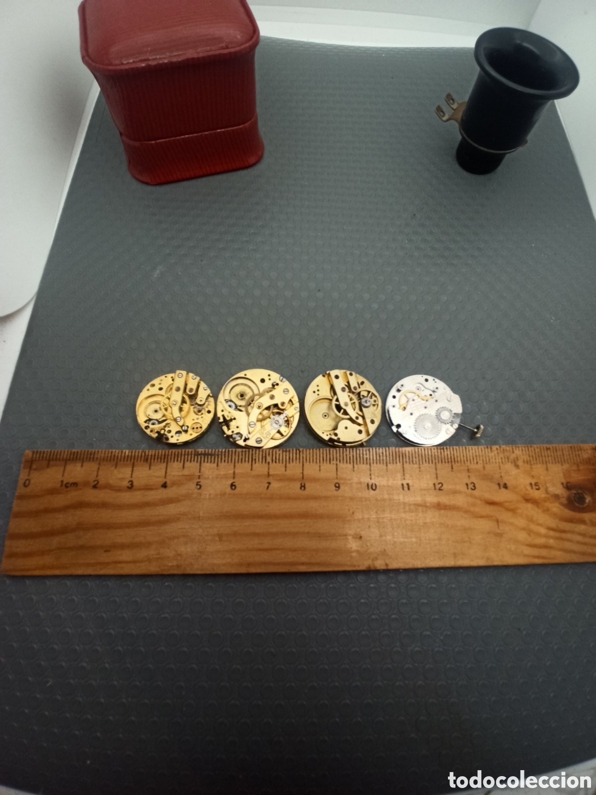 Recambios de relojes: Lote de 4 mecanismos para piezas - Foto 1