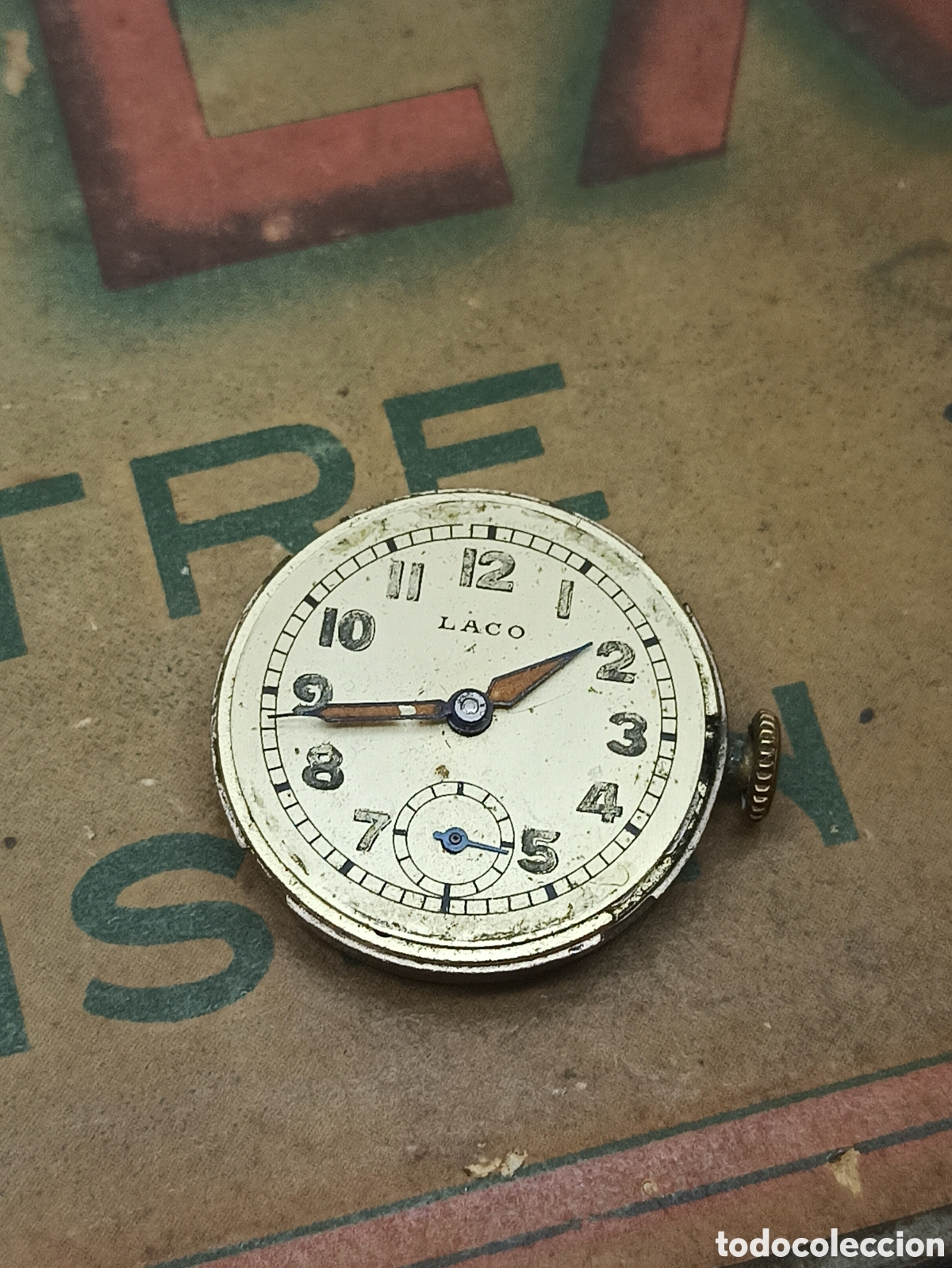 Spare Parts for Watches: Antiguo Mecanismo+Esfera Laco 526