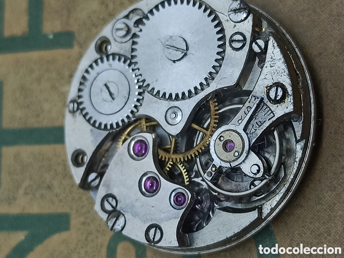 Pi&egrave;ces de rechange de montres et horloges: Mecanismo cuerda manual 15 jewels