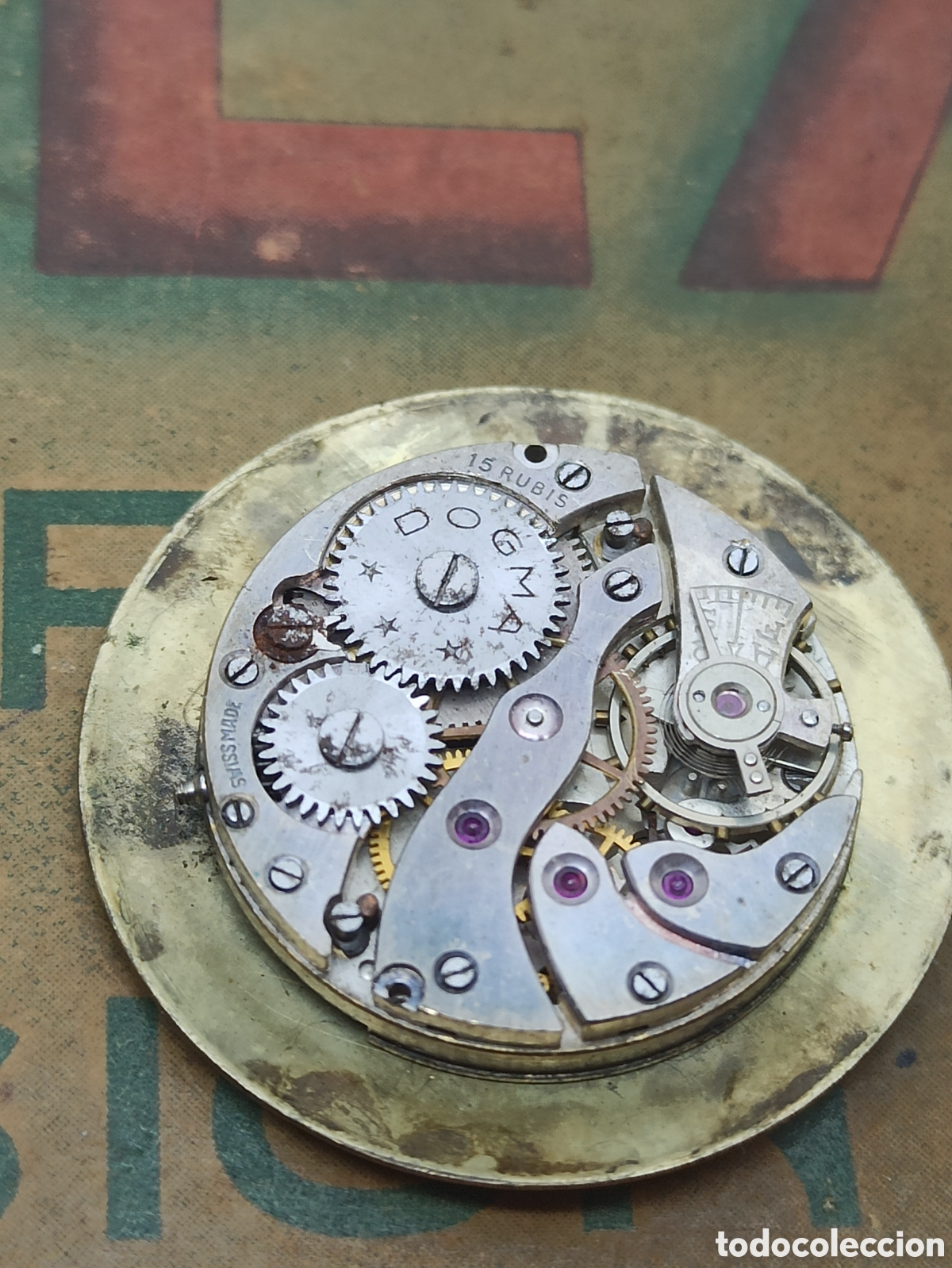 Pi&egrave;ces de rechange de montres et horloges: Mecanismo Dogma cuerda manual