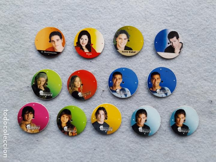 Recambios de relojes: Operaci&oacute;n Triunfo. Lote de 13 Esferas para Reloj de pulsera
