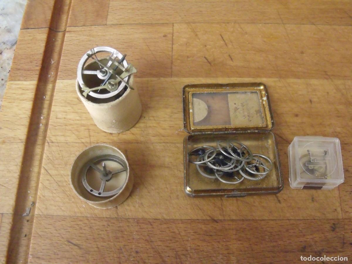 Recambios de relojes: Lote de piezas para reparacion de relojeria-lote 544