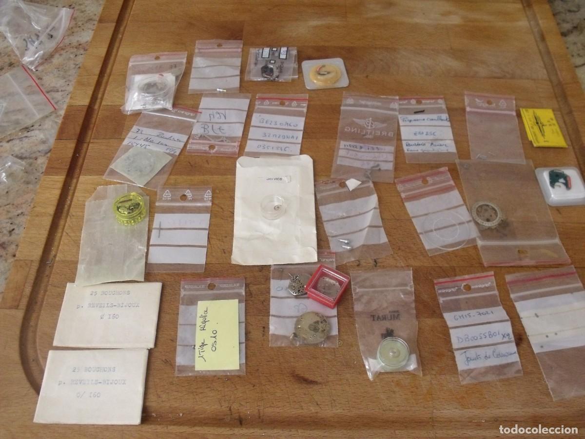 Ersatzteile f&uuml;r Uhren: Lote de piezas para reparacion de relojeria-lote 544