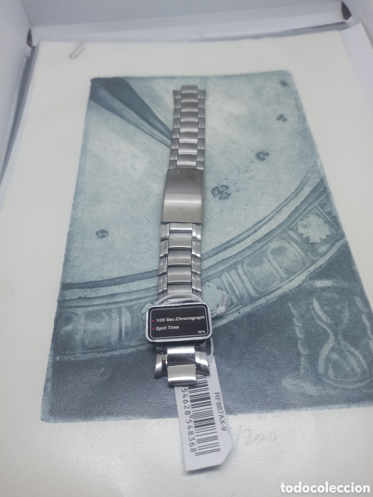 Ersatzteile f&uuml;r Uhren: Brazalete reloj hombre Acero inoxidable