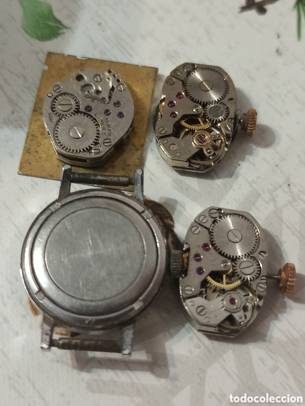 Recambios de relojes: Lote de mecanismos+ Reloj - Foto 2