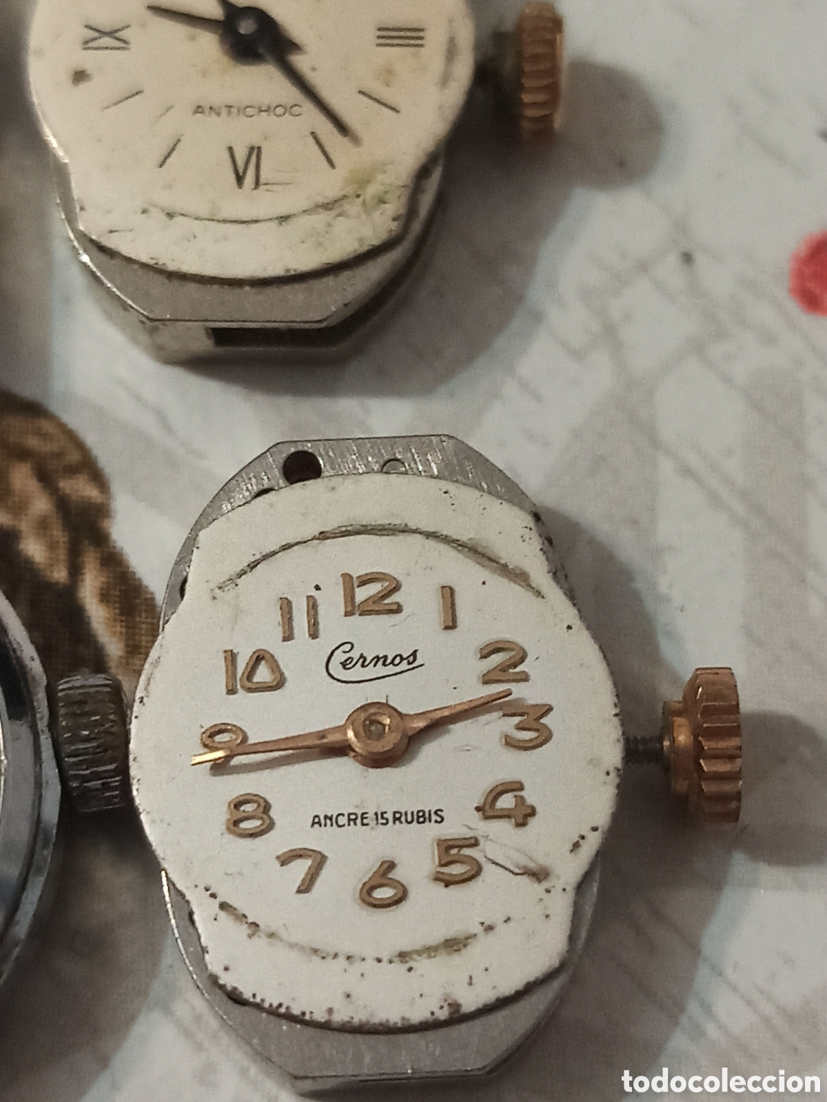 Recambios de relojes: Lote de mecanismos+ Reloj - Foto 4