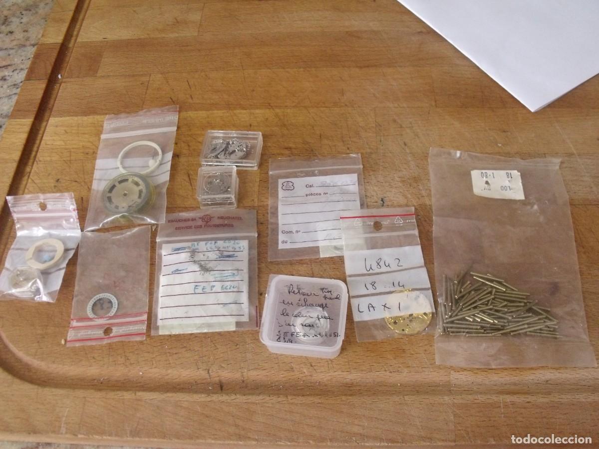 Recambios de relojes: Gran lote de piezas para reparacion de relojeria mecanica-lote 550