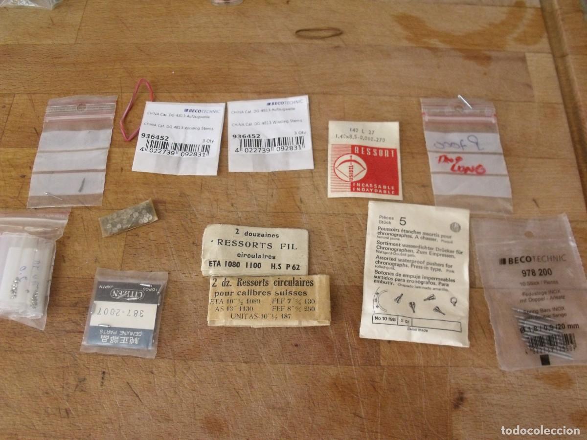 Recambios de relojes: Gran lote de piezas para reparacion de relojeria mecanica-lote 550