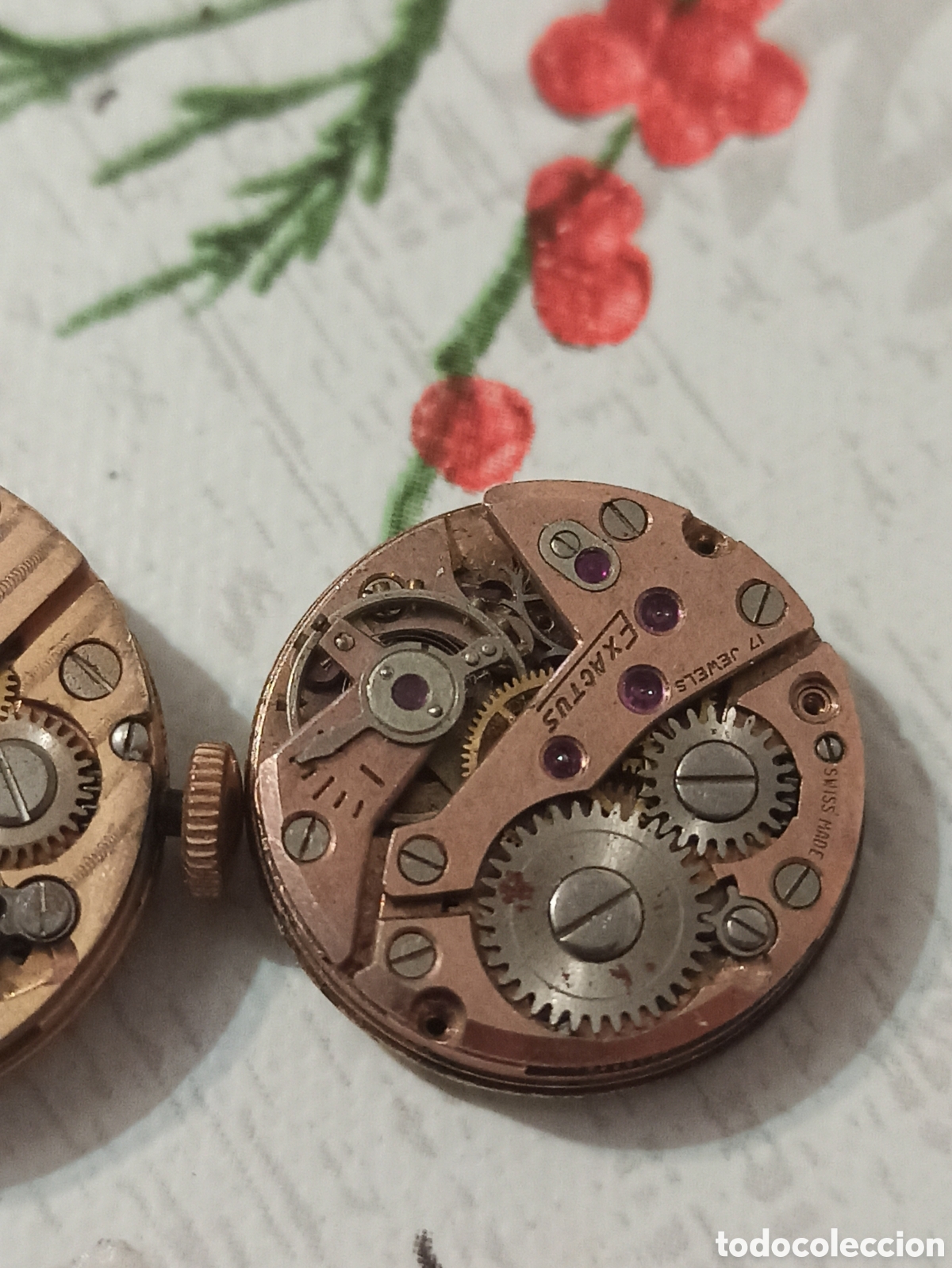 Recambios de relojes: Lote de 2 mecanismos Exactus, Sneda - Foto 5