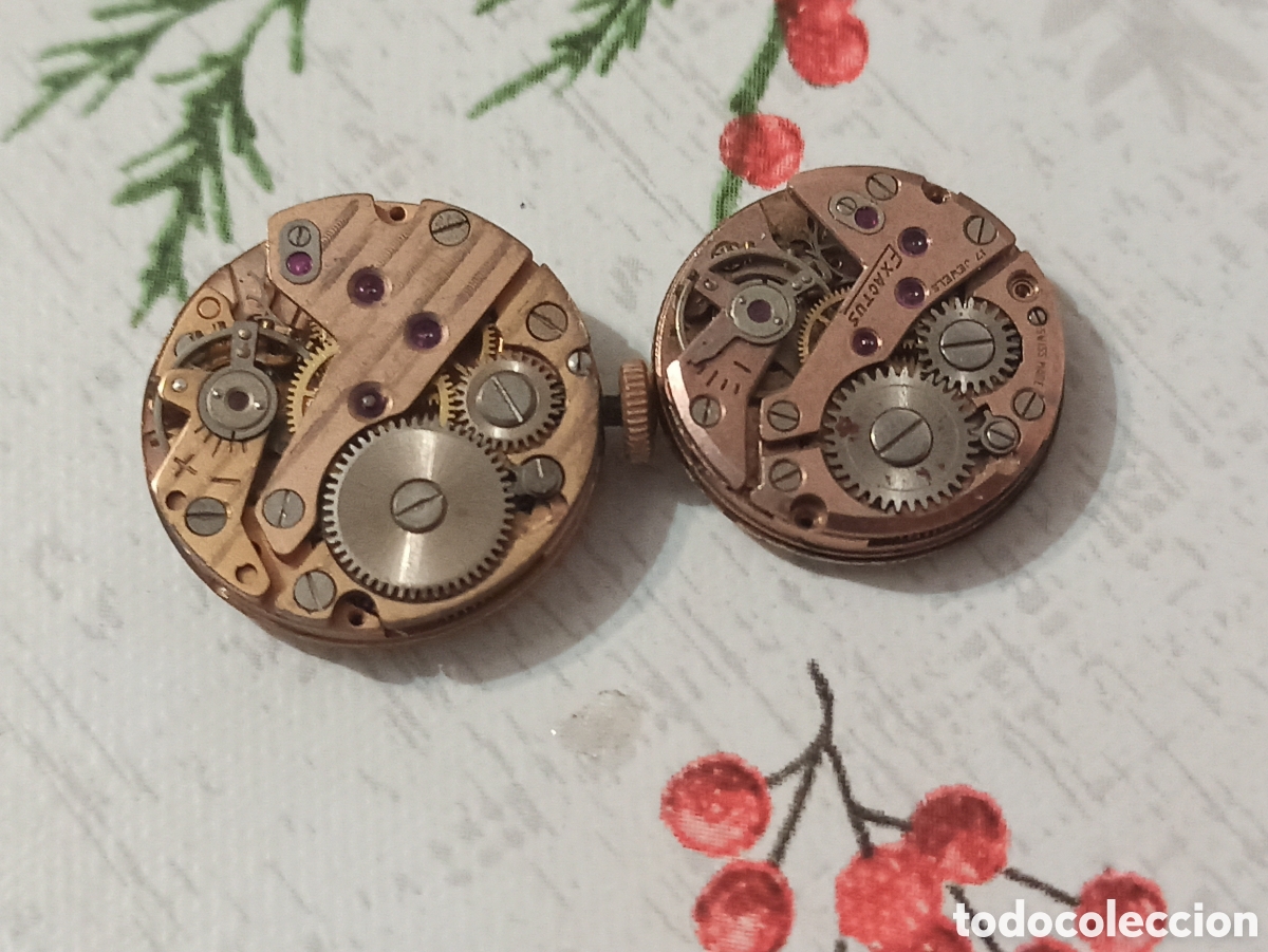 Spare Parts for Watches: Lote de 2 mecanismos Exactus, Sneda