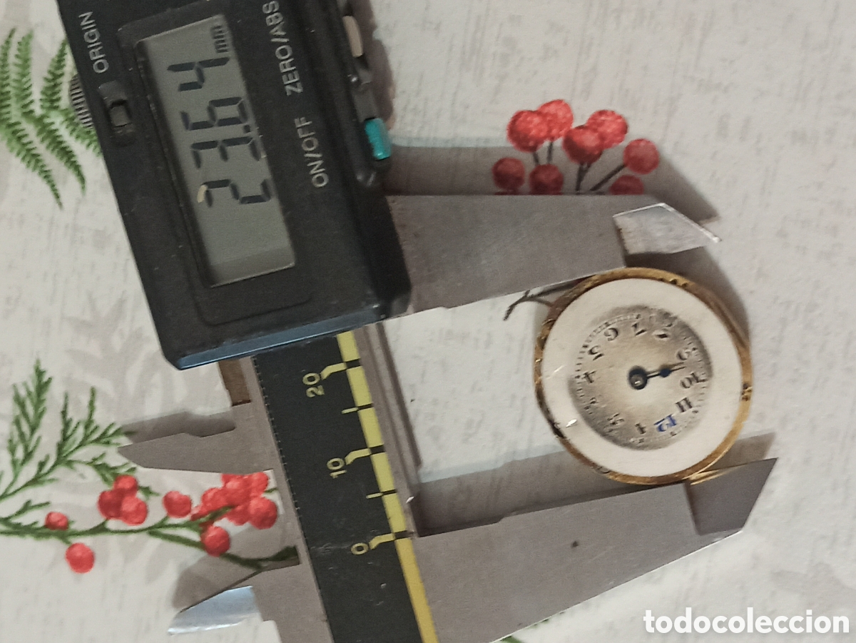 Recambios de relojes: Mecanismos reloj de bolsillo 23,64mm - Foto 4