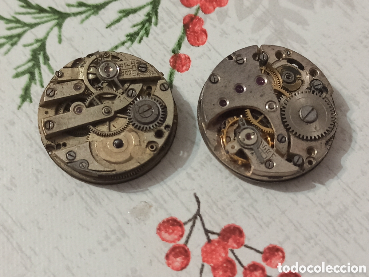 Recambios de relojes: Lote de 2 mecanismos para piezas - Foto 1