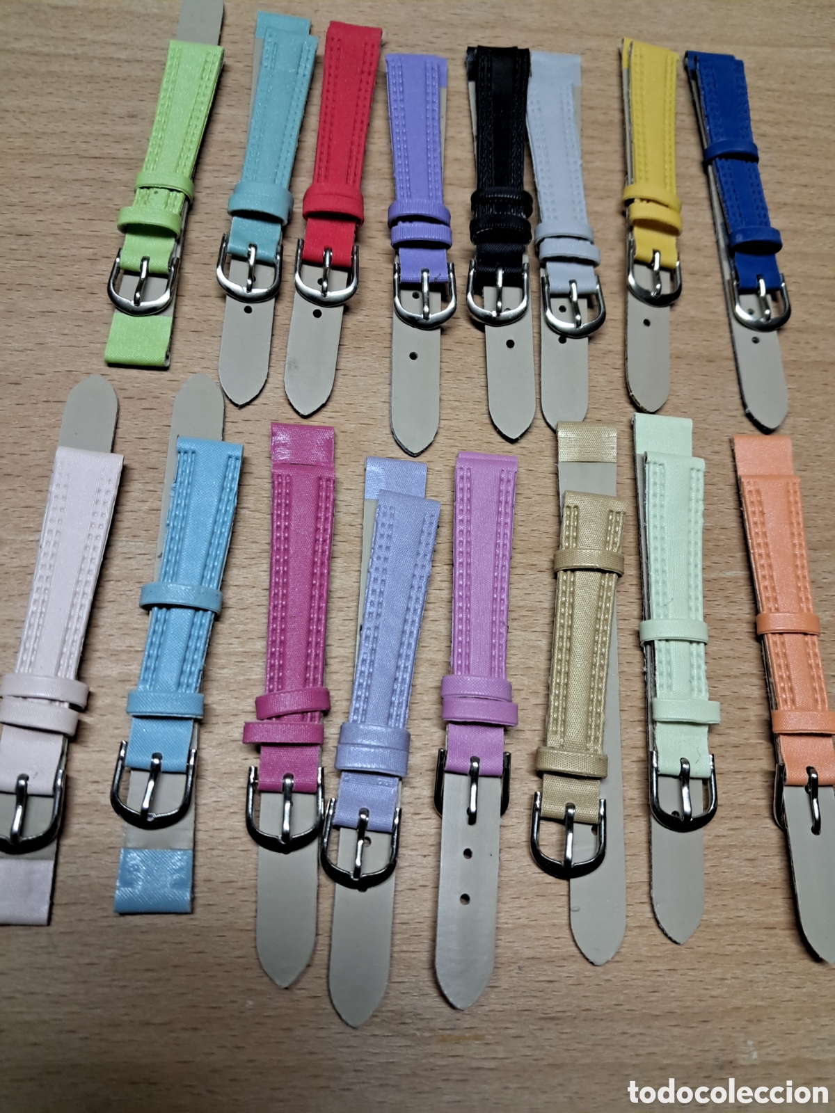 Spare Parts for Watches: Lote de 16 correas nuevas reloj de se&ntilde;ora ,12 mm
