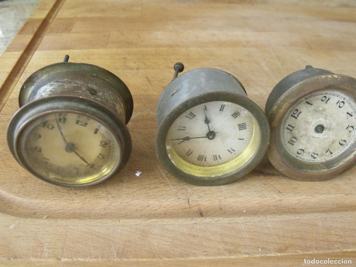 Ersatzteile f&uuml;r Uhren: 3 relojes antiguos para encastrar-lote 547