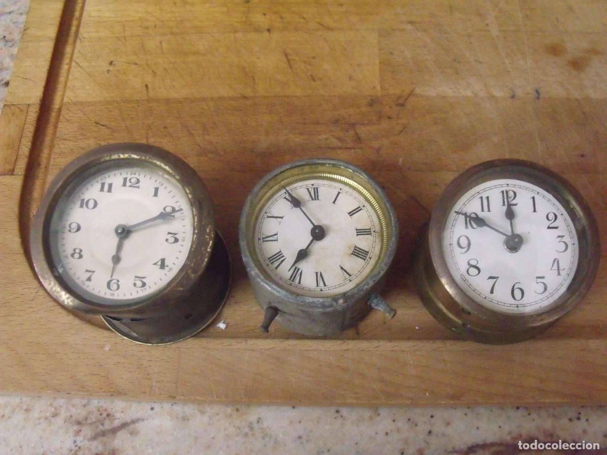 Ersatzteile f&uuml;r Uhren: 3 relojes antiguos para encastrar-lote 547