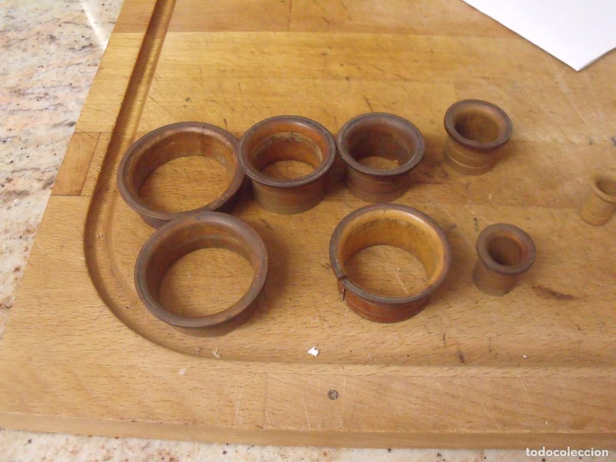 Ersatzteile f&uuml;r Uhren: portamaquinas antiguas de madera-lote 547
