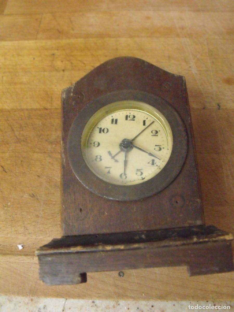Recambios de relojes: antiguo despertador art-nouveau- lote 547