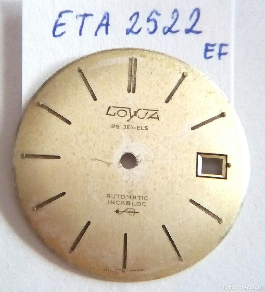 Recambios de relojes: ⏰ PIEZA ETA 2522