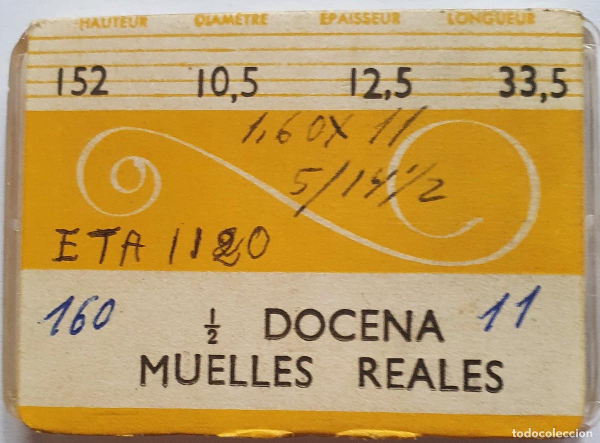 Ersatzteile f&uuml;r Uhren: MUELLE REAL ETA 1120 1muelle real 5 euros