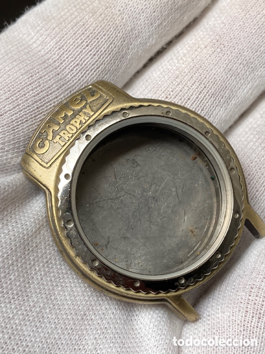 Recambios de relojes: Caja reloj tipo bronce camel trophy - Foto 3