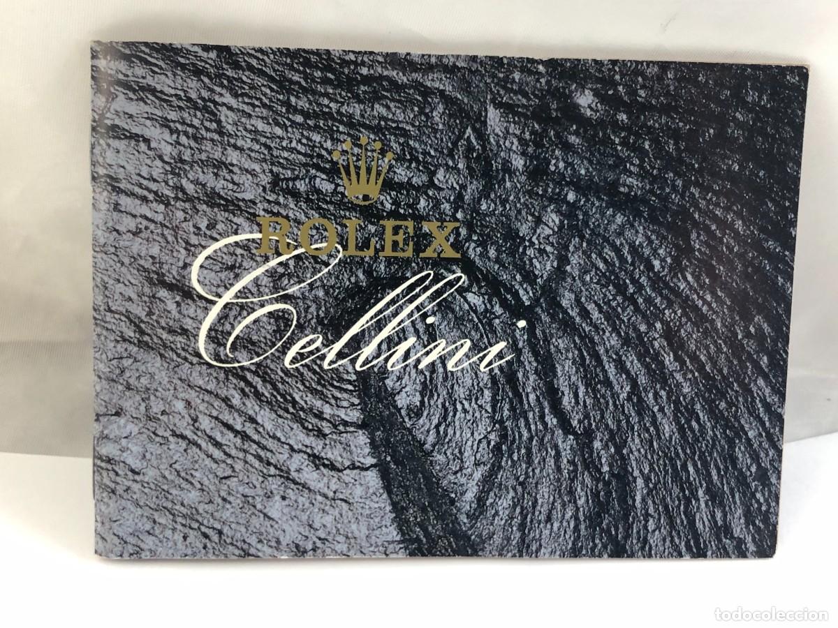 Recambios de relojes: ROLEX Folleto Cellini 599.54 sp. 2. 5. 1989 &rdquo;&rdquo;