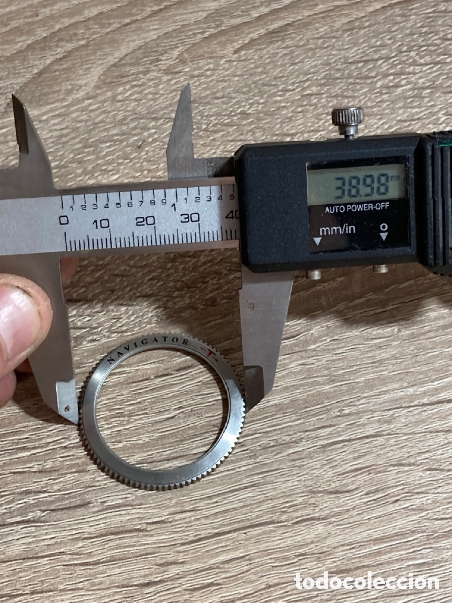 Recambios de relojes: Bisel reloj tissot navegator - Foto 5