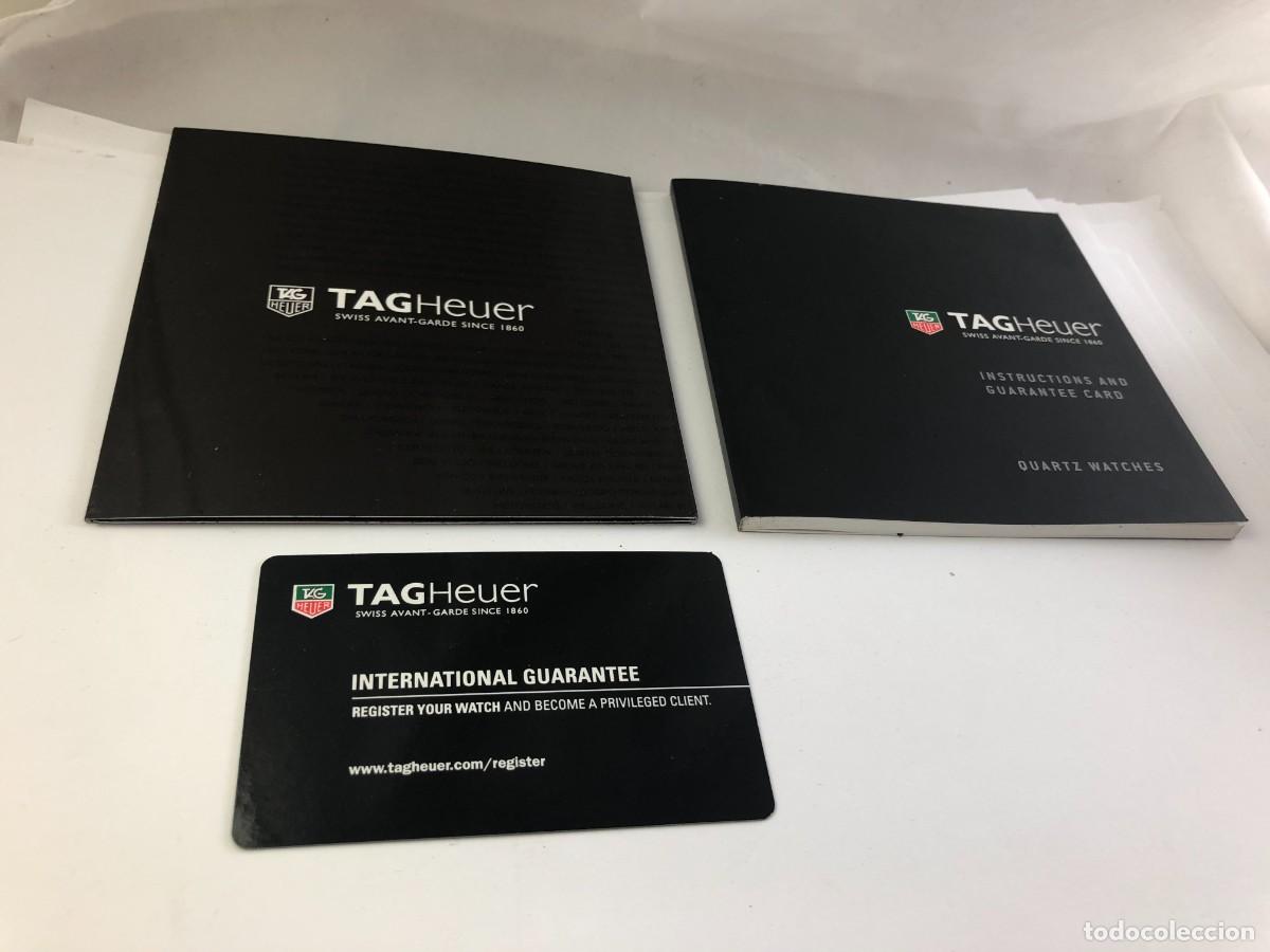 Recambios de relojes: TAG HEUER Documentaci&oacute;n Reloj &rdquo;&rdquo; - Foto 1
