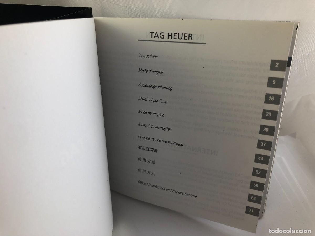 Recambios de relojes: TAG HEUER Documentaci&oacute;n Reloj &rdquo;&rdquo; - Foto 7