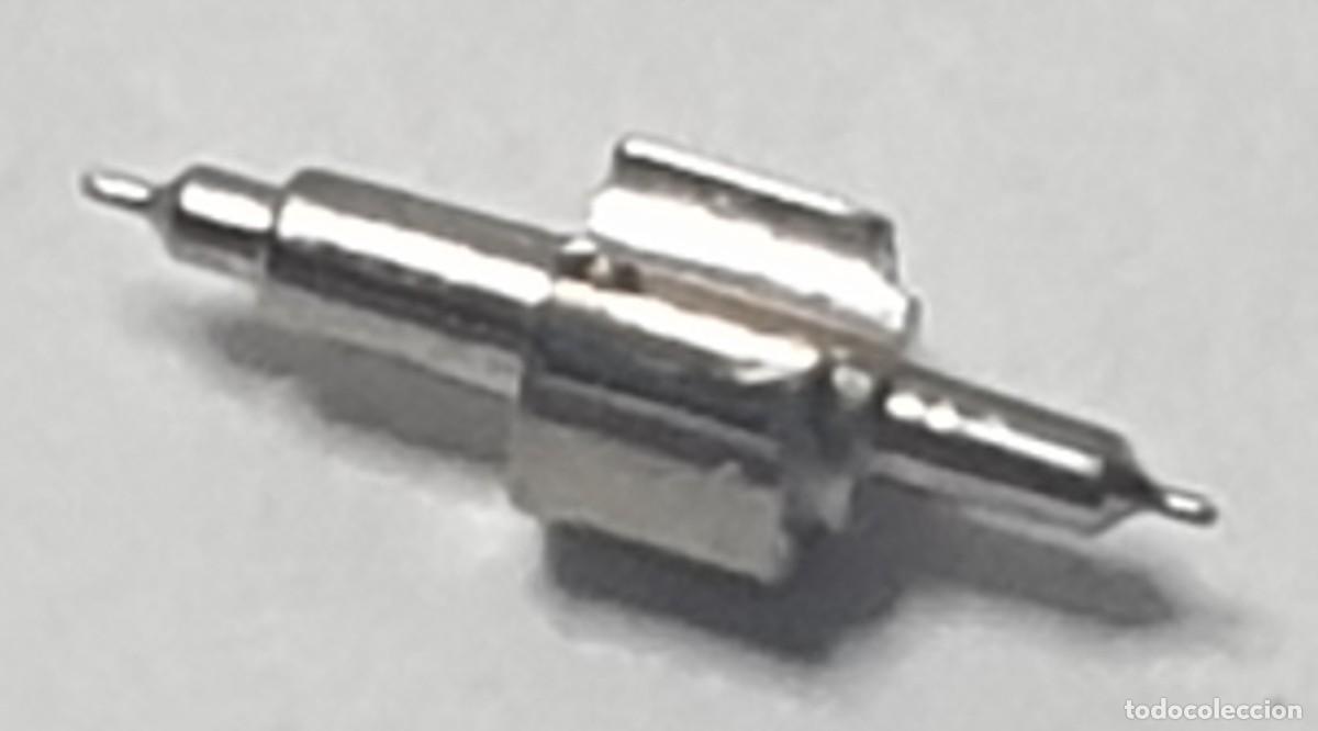 Spare Parts for Watches: EJE VOLANTE DE RELOJ BFG 10 1/4&acute;&acute; 800 FINGER TYPE - IMAGEN REAL AMPLIADA - BALANCE STAFF