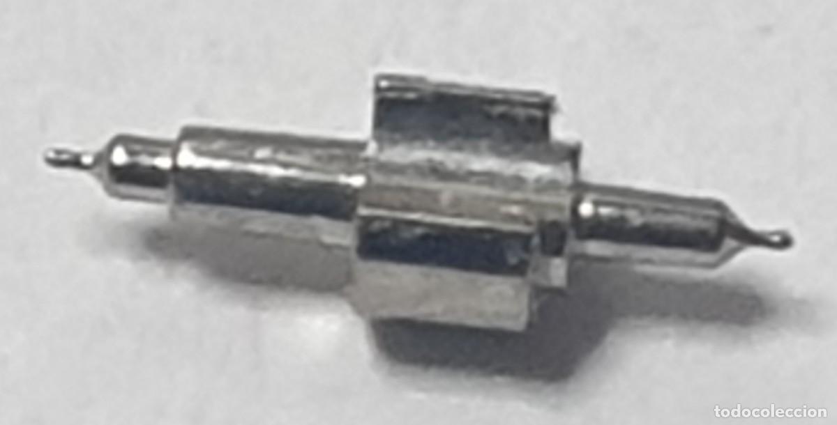 Spare Parts for Watches: EJE VOLANTE DE RELOJ BFG 10 1/4&acute;&acute; 800 FINGER TYPE - IMAGEN REAL AMPLIADA - BALANCE STAFF
