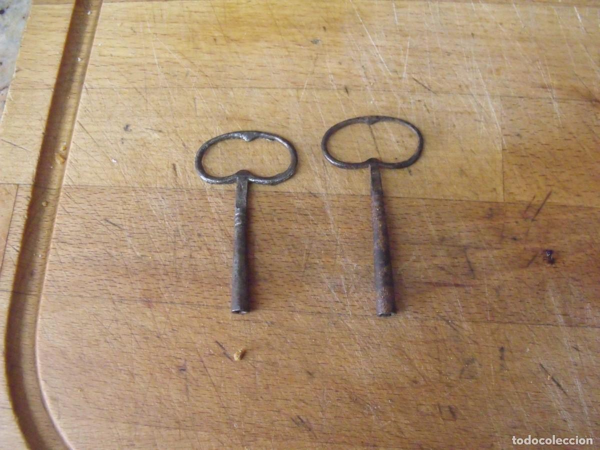 Ersatzteile f&uuml;r Uhren: 1 ANTIGUAS LLAVES DE FORJA DEL 6-LOTE 520