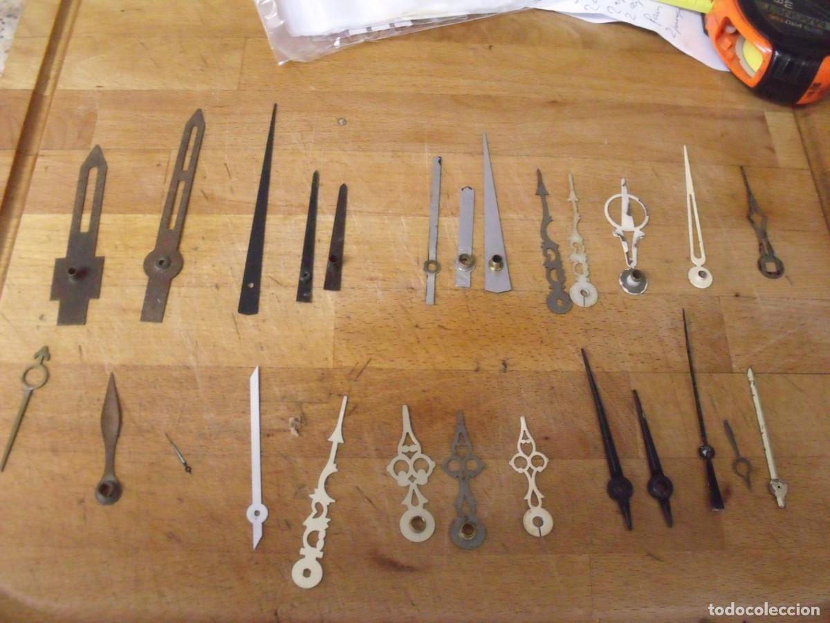 Ersatzteile f&uuml;r Uhren: gran lote de 27 agujas para relojes antiguos lote 551