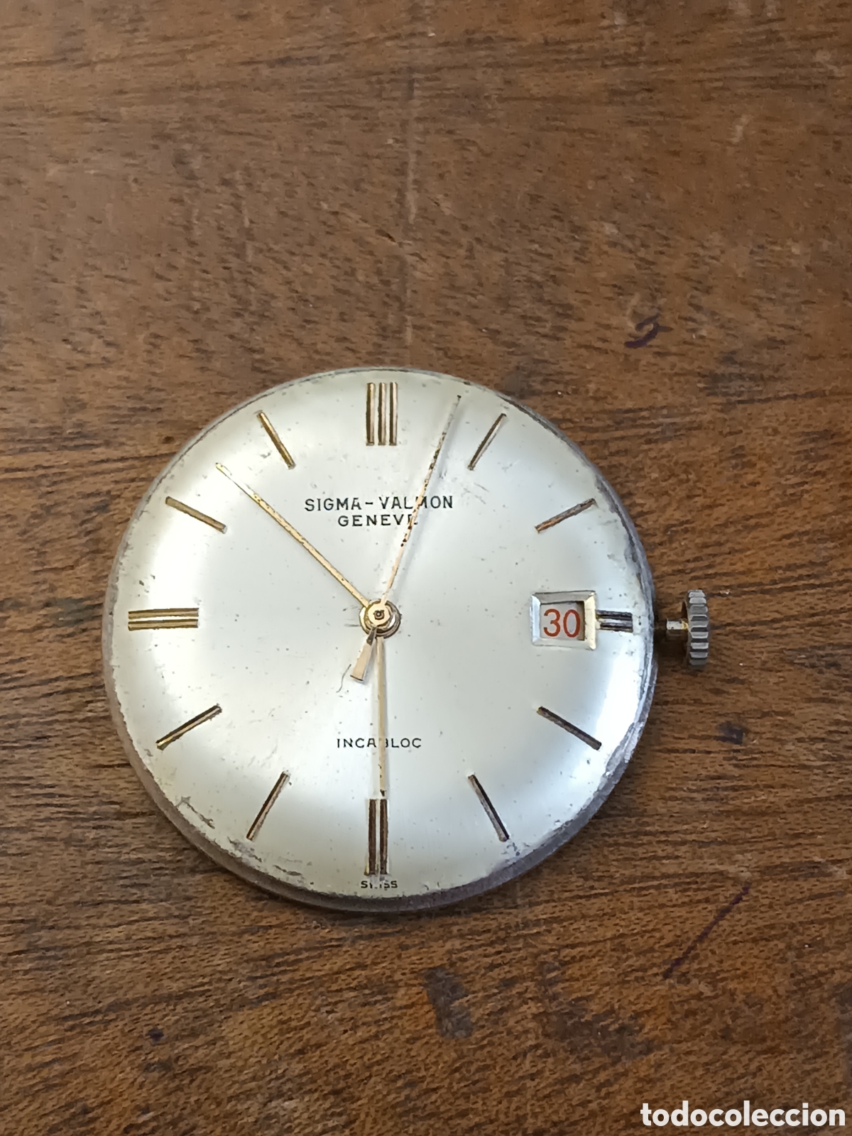 Recambios de relojes: Piezas Sigma valmon Geneve para repuestos. Se vendi&oacute; la caja aparte. No funciona