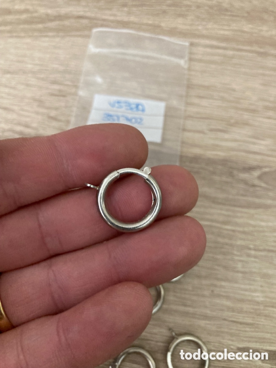 Recambios de relojes: Lote cierre correa reloj de bolsillo - Foto 5