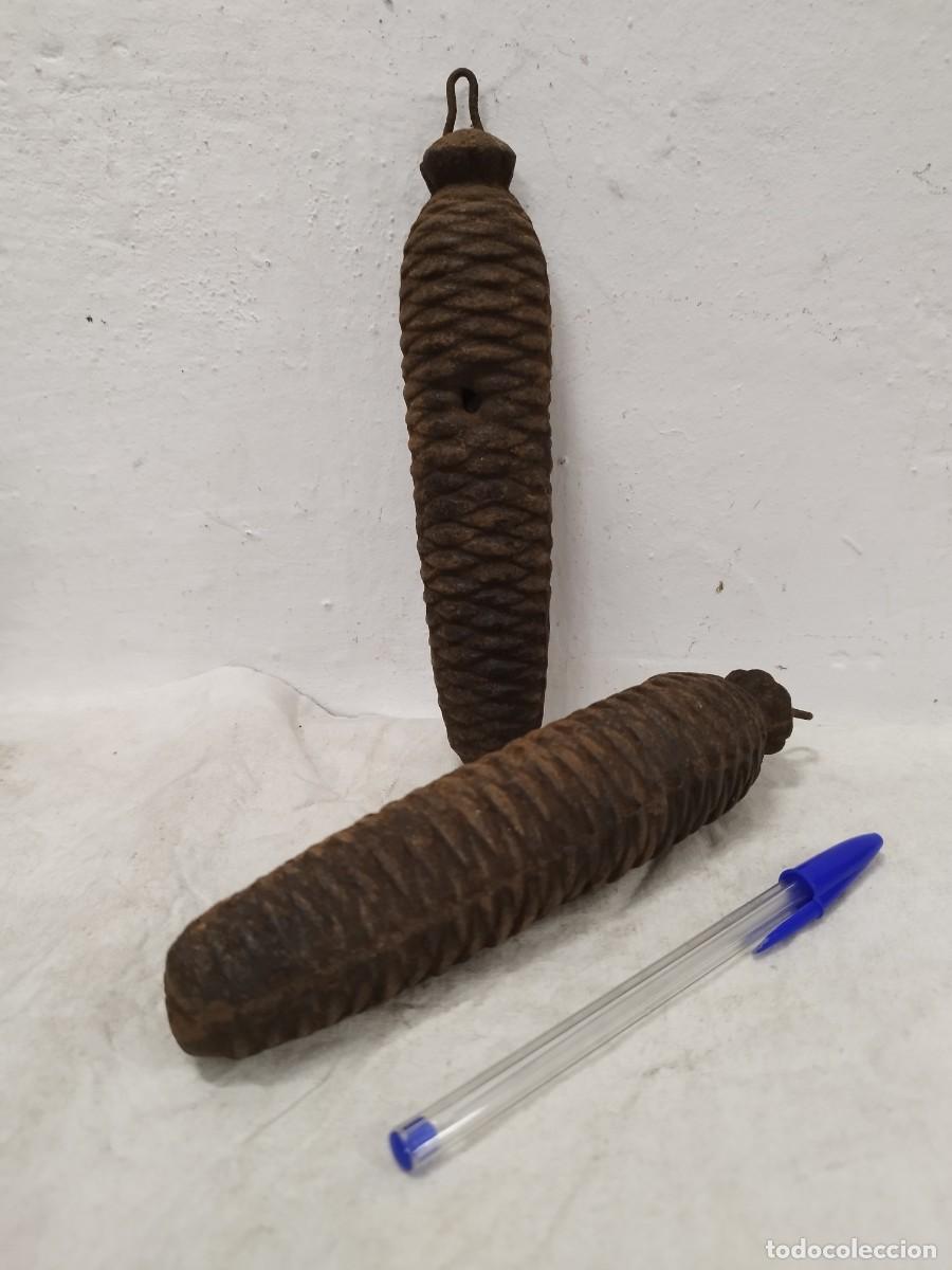 Recambios de relojes: Antigua Pareja de Pesos de C&uacute;cut o Cuco