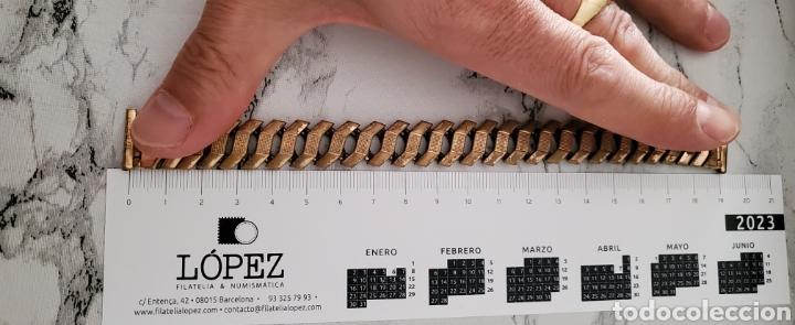 Recambios de relojes: Correa reloj vintage extensible - Foto 2