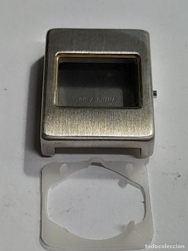 Pi&egrave;ces de rechange de montres et horloges: Caja forma para reloj de dama - 4 fotos y medidas - (cd-7012)