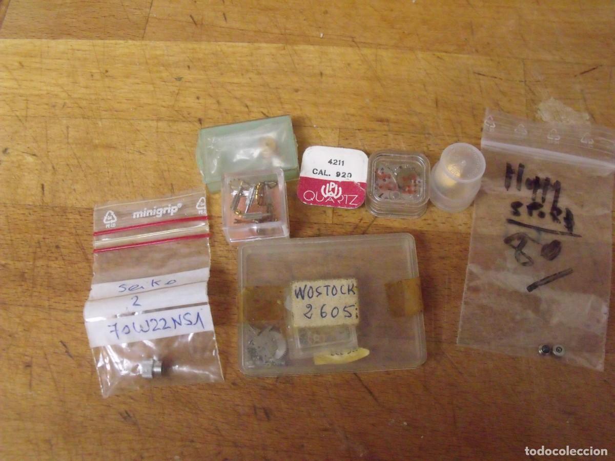 Recambios de relojes: Lote de piezas para reparacion de relojeria-lote 550