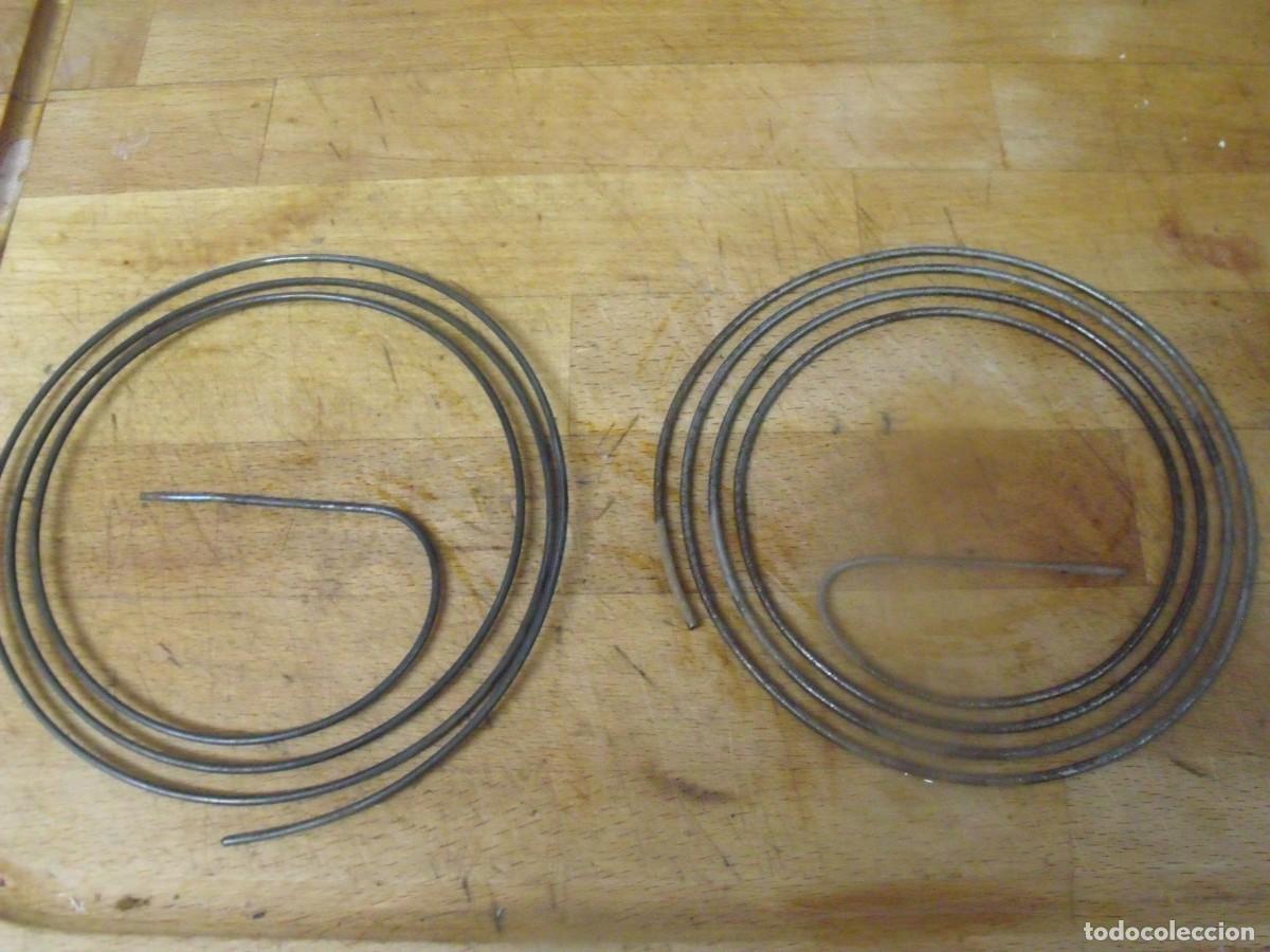 Ersatzteile f&uuml;r Uhren: 2 antiguoS gong original para maquinarias ojo de buey -lote 553