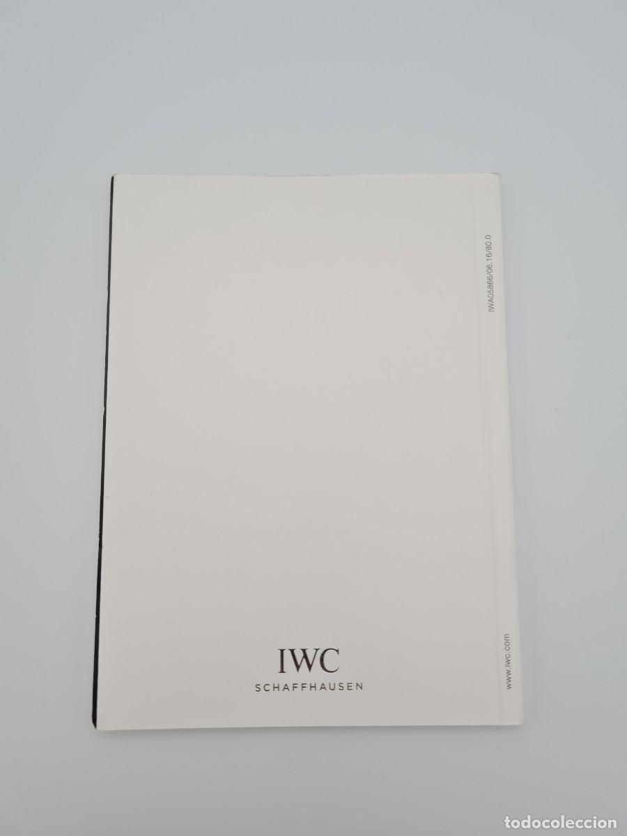 Recambios de relojes: Librito IWC Internacional Garant&iacute;a Servicio - Foto 2