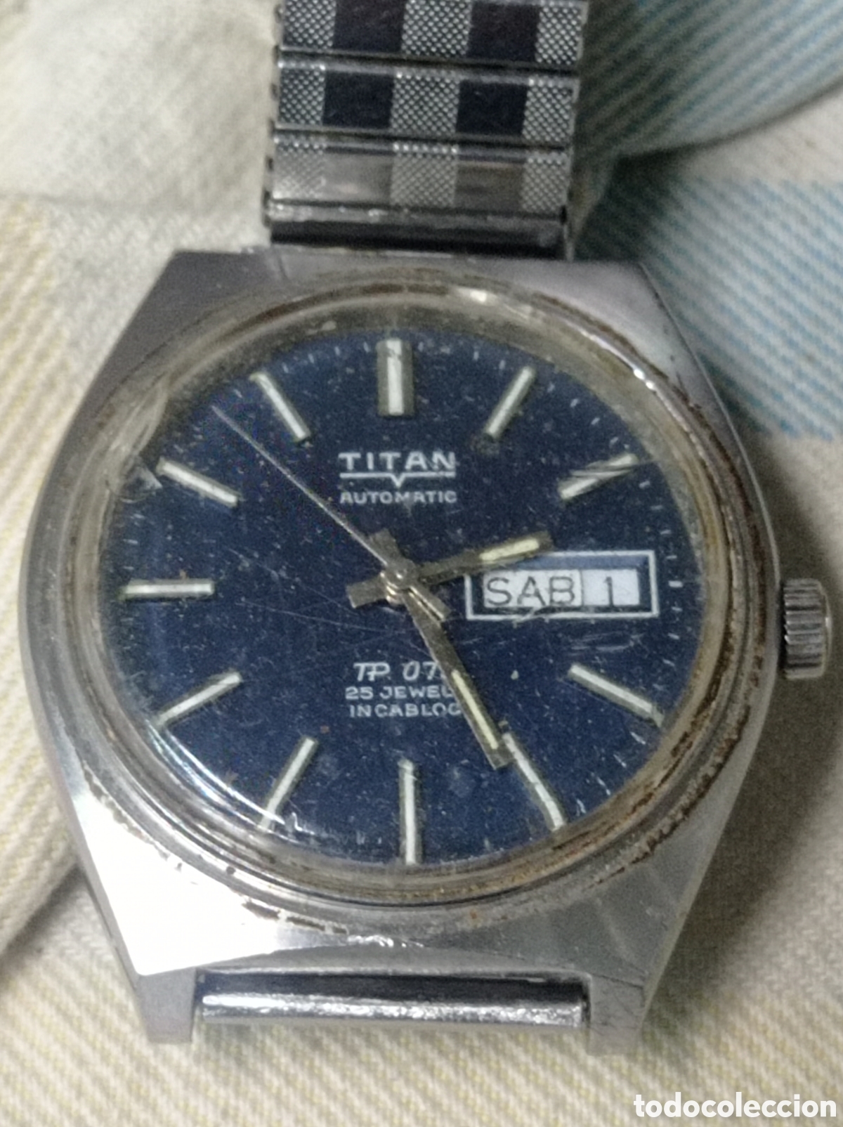 Recambios de relojes: Reloj Vintage TITAN AUTOMATIC TP073 - Foto 2