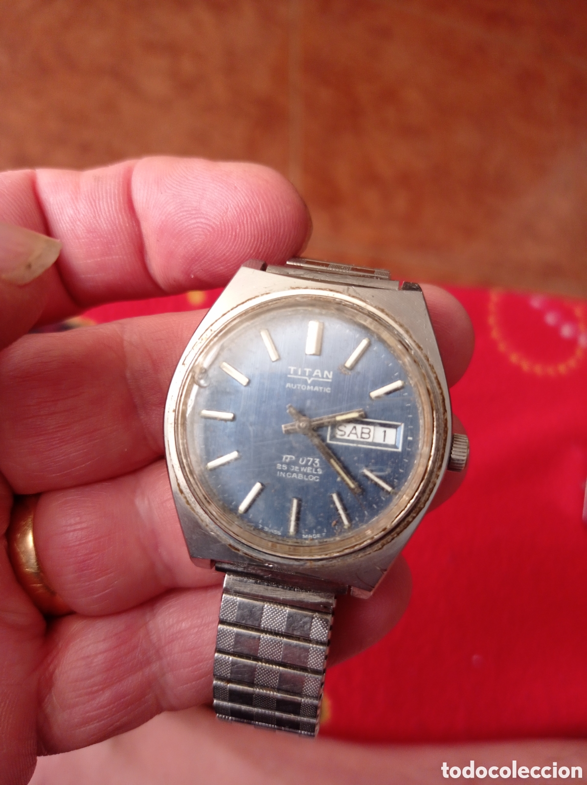 Recambios de relojes: Reloj Vintage TITAN AUTOMATIC TP073 - Foto 5
