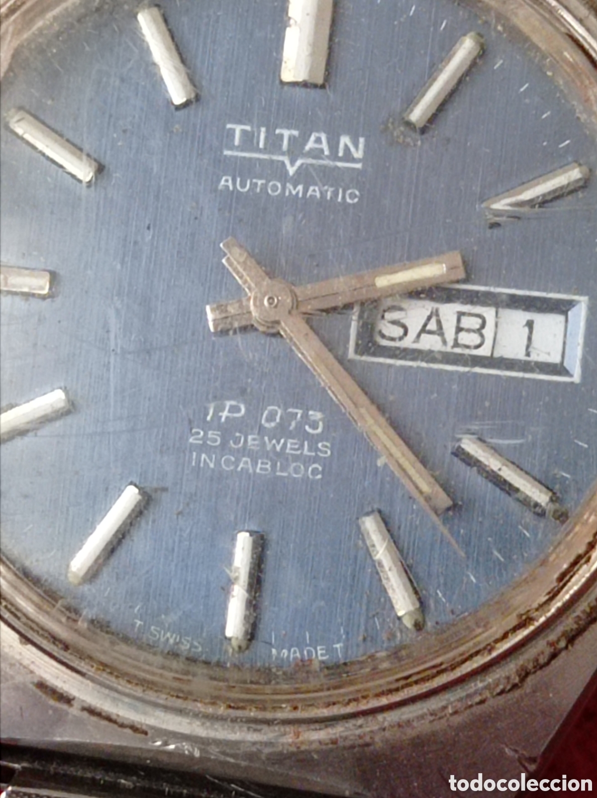 Recambios de relojes: Reloj Vintage TITAN AUTOMATIC TP073 - Foto 6