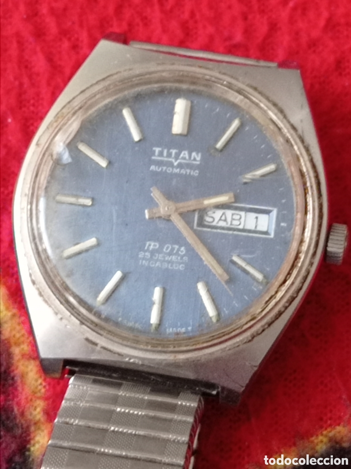 Recambios de relojes: Reloj Vintage TITAN AUTOMATIC TP073 - Foto 7