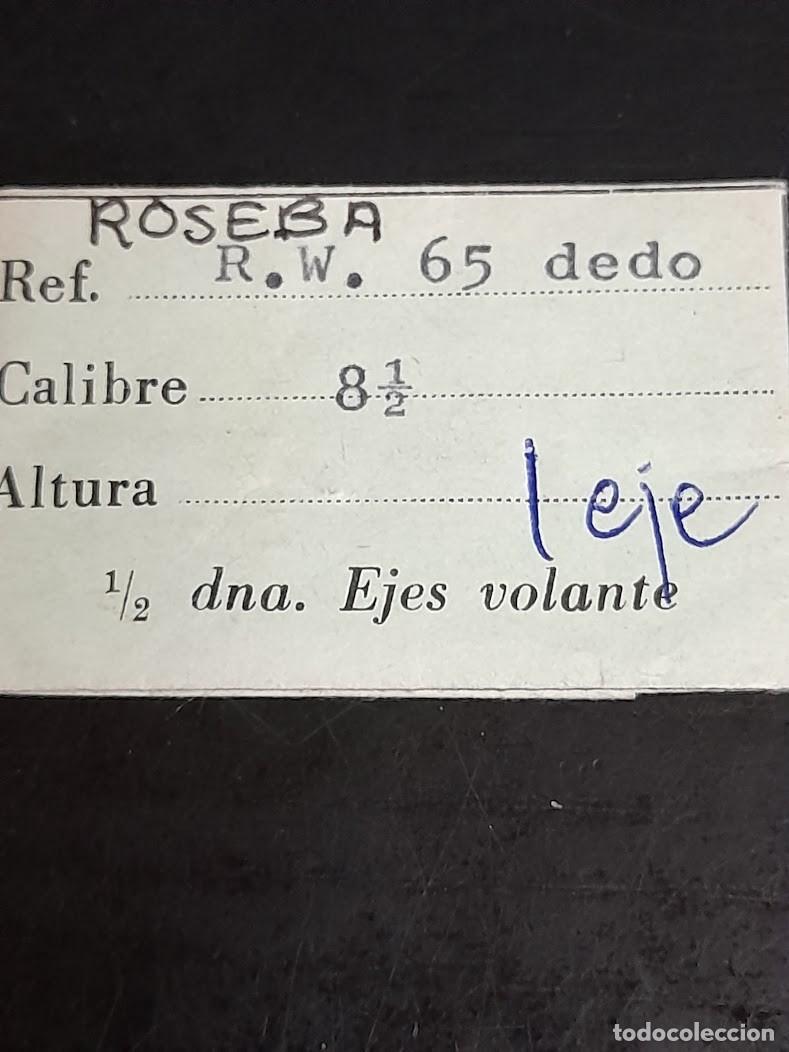 Recambios de relojes: R.W.65 - 1 EJE VOLANTE