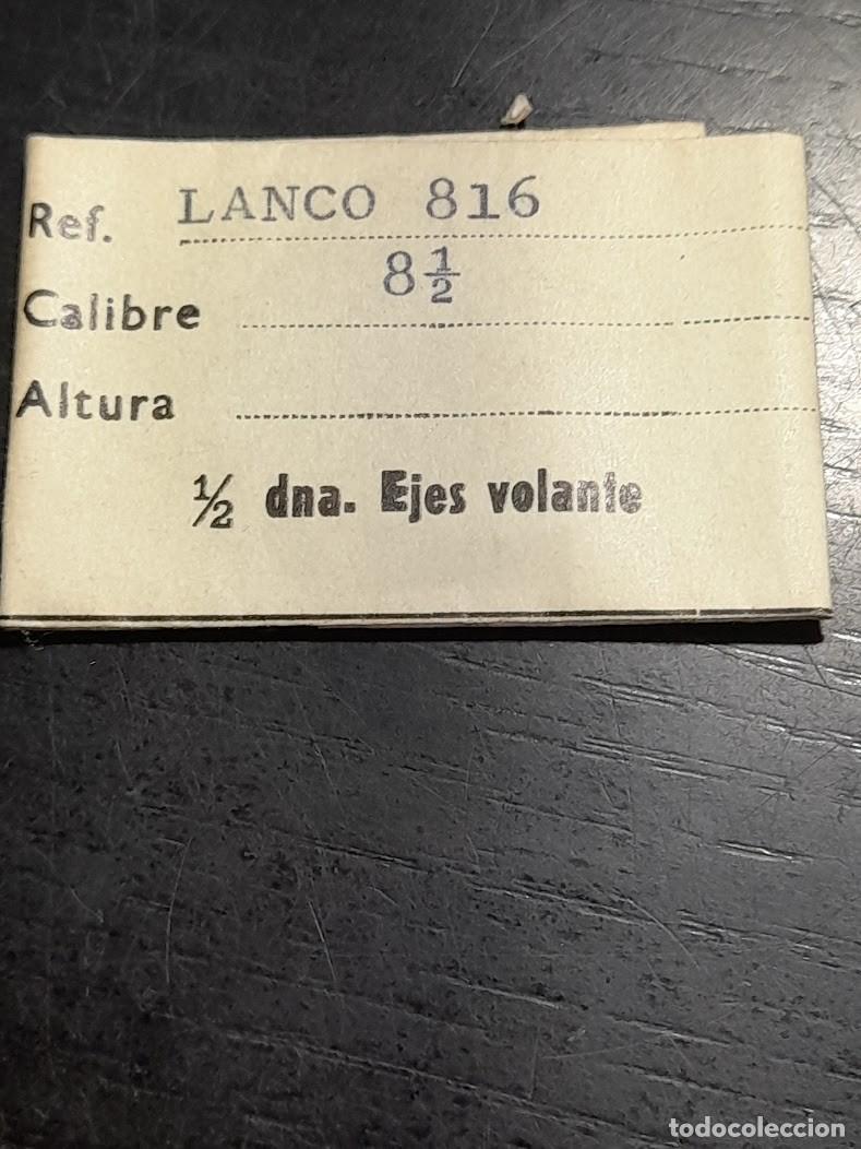 Recambios de relojes: Lanco - 816 - 1 eje volante