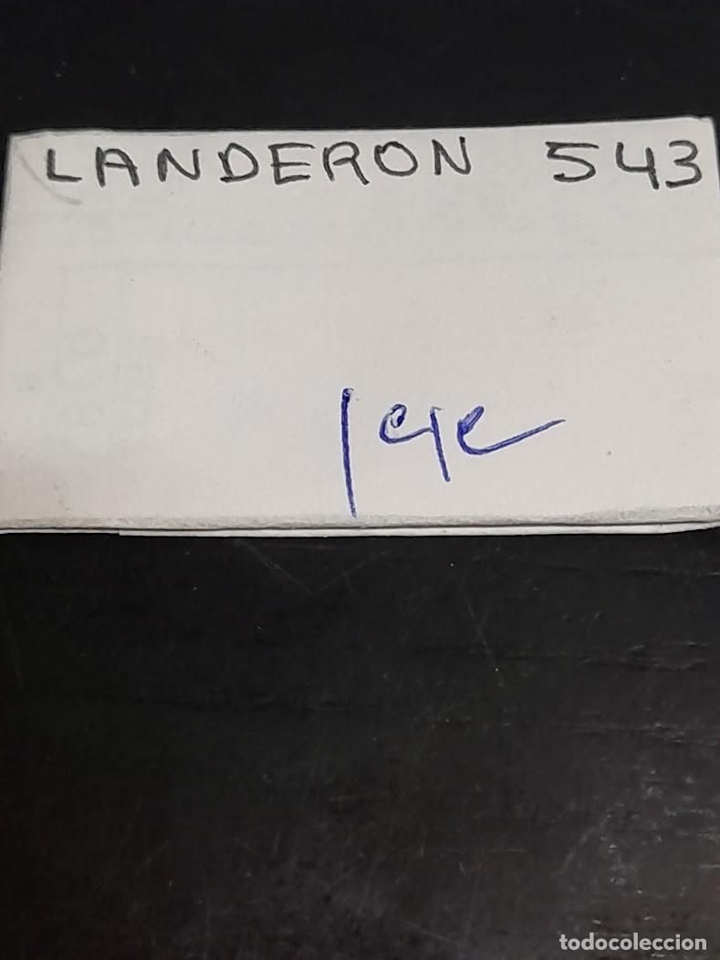 Ersatzteile f&uuml;r Uhren: landeron - 543 - 1 eje volante