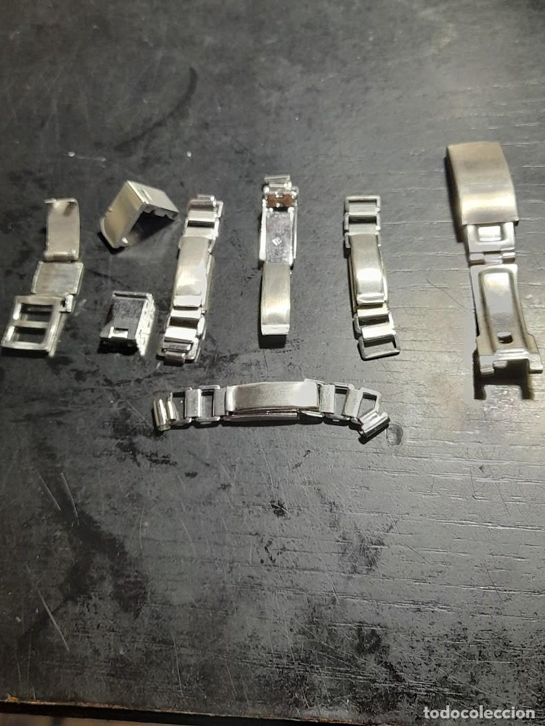 Recambios de relojes: Cierres mini 8 unidades , de acero (cd-caj&oacute;n ventas)