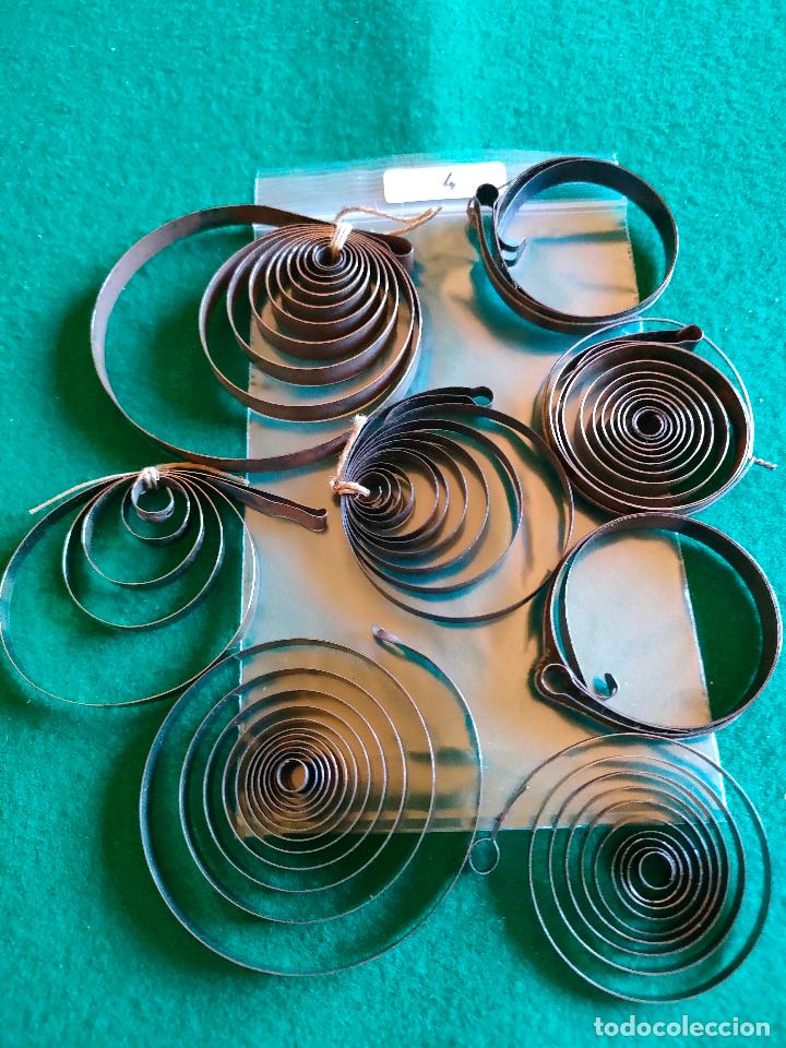 Pe&ccedil;as de reposi&ccedil;&atilde;o de rel&oacute;gios: LOTE DE MUELLES PARA CUERDAS DE RELOJES L-4